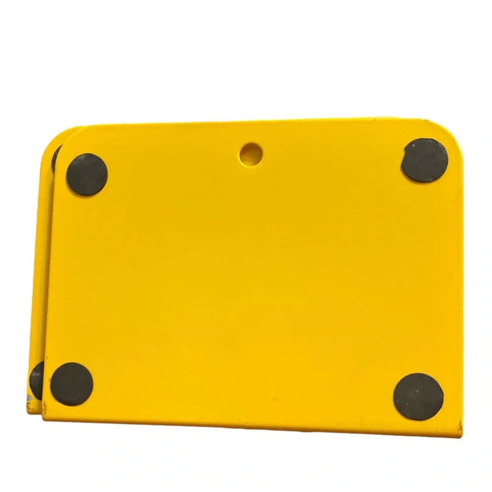 Cat Metal Book Ends Set of Two Heavy Duty Yellow. - Picture 3 of 3